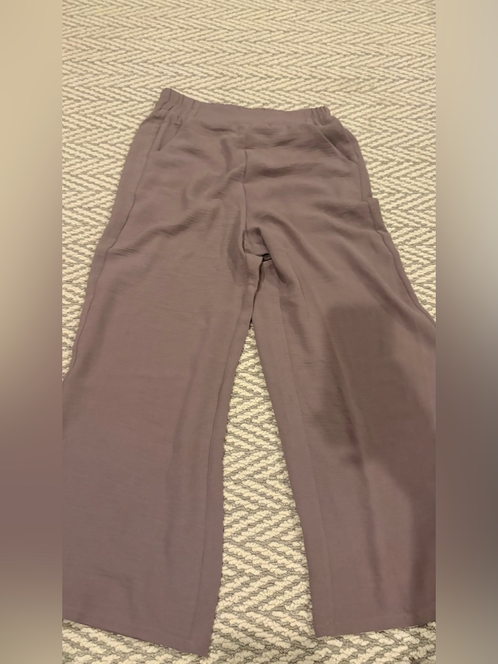 Wide Leg Lounge Pants in Mauve